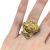 Vintage Diamond and Sapphire Lion Ring