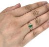 Vintage Emerald and Diamond Ring
