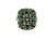 Vintage Emerald and Diamond Ring