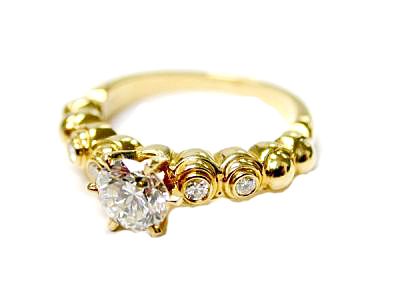 Vintage French Diamond Ring