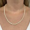 Vintage Graduated Pearl Necklace