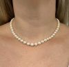 Vintage Graduated Pearl Necklace