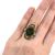 Vintage 7.72ct Green Tourmaline Solitaire 14kt Ring