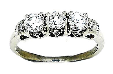 Vintage Inspired Diamond Ring