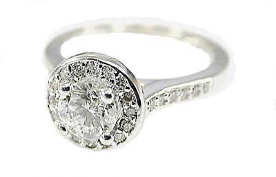 Vintage Inspired Diamond Ring