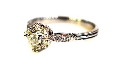 Vintage Inspired Diamond Ring
