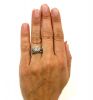 Vintage Inspired Diamond Rings Wedding Set