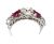Vintage Inspired 4.02ct Diamond and 2.60ct Ruby 18kt Ring