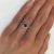 Vintage Inspired Purple Tourmaline and Diamond Ring