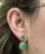 Vintage Jade and Diamond Drop Earrings