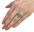 Vintage Jade and Diamond Ring