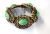 Vintage Jade and Gilded Silver Bracelet