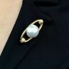 Vintage Mabe Pearl Brooch