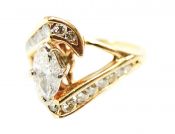 Vintage Marquise Diamond Ring