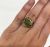 Vintage Nephrite Jade Solitaire Ring