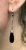 Vintage Onyx and Diamond Drop Earrings