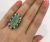 Vintage Opal Diamond Emerald Ring