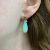 Vintage Opal and Diamond Drop Earrings