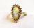 Vintage Opal and Diamond Ring