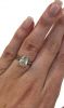 Vintage Pear Diamond Solitaire Ring