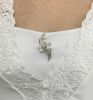 Birks Vintage Pearl and Diamond Floral Brooch