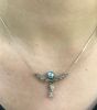 Vintage Pearl and Diamond Necklace