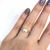 Vintage Cultured Pearl and Diamond Platinum Ring