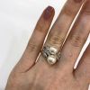 Vintage Pearl and Diamond Toi et Moi Ring