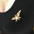 Vintage Pearl and Gold Leaf Brooch