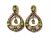 Vintage Peridot and Diamond Earrings