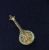 Vintage Portuguese Guitar Brooch