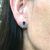 Vintage Ruby and Diamond Earrings