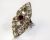 Vintage Ruby and Diamond Ring
