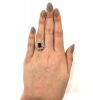 Vintage Ruby and Diamond Engagment Ring
