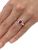 Vintage 1.02ct Ruby and Diamond 14kt Ring