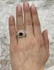 Vintage Ruby and Diamond Engagement Ring