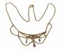 Vintage Ruby and Freshwater Pearl Necklace