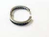 Vintage Sapphire Hinged Eternity Band
