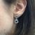 Vintage Sapphire and Diamond Drop Earrings