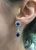 Vintage Sapphire and Diamond Drop Earrings