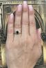 Vintage 1.29ct Sapphire and Diamond 14kt Ring
