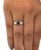 Vintage Sapphire and Diamond Ring