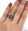Vintage Sapphire and Diamond Ring