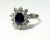 Vintage Sapphire and Diamond Ring