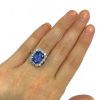 Vintage Sapphire and Diamond Ring