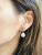 Vintage South Sea Pearl Diamond Ruby Earrings