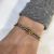 Vintage Yellow Sapphire and Diamond Bracelet