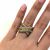 Vintage Yellow Sapphire and Diamond Ring