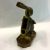 Vintage American Pompeian Bronze Pelican Cigarette & Match Holder