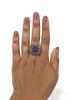 Vintage Amethyst and Diamond Ring